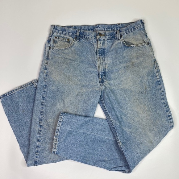 Vintage Carhartt B17STW Denim Jeans Size 40x32 - Picture 1 of 15